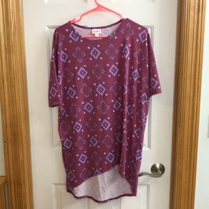 LulaRoe Irma Tunic Aztec Print